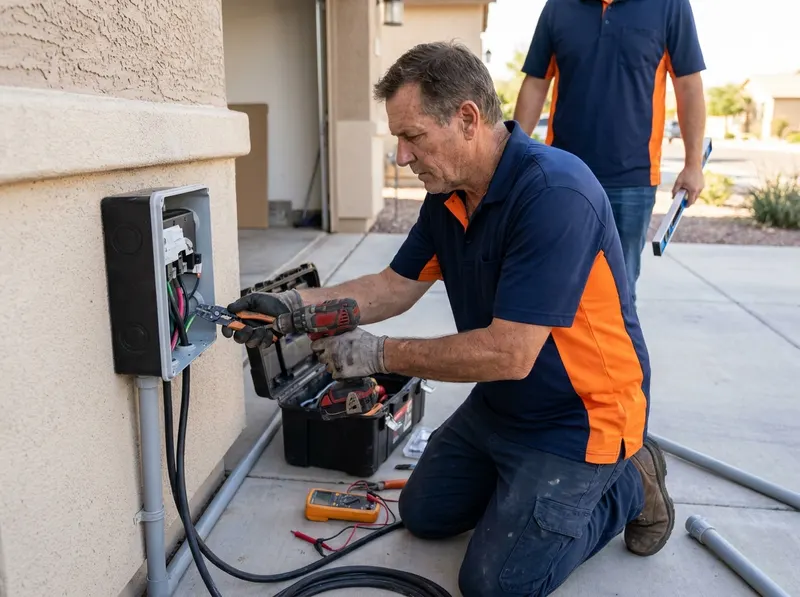 EV Charger Installation in Goodyear, AZ